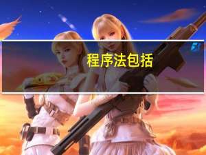 程序法包括