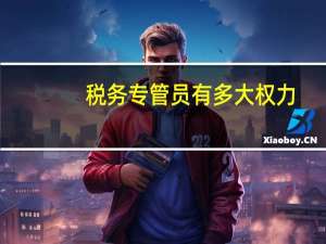 税务专管员有多大权力