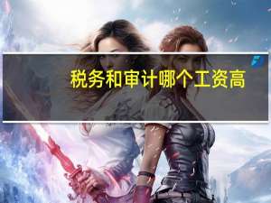 税务和审计哪个工资高