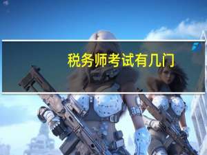 税务师考试有几门