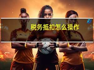 税务抵扣怎么操作