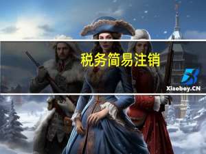 税务简易注销