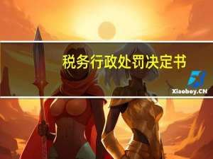 税务行政处罚决定书