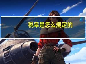 税率是怎么规定的