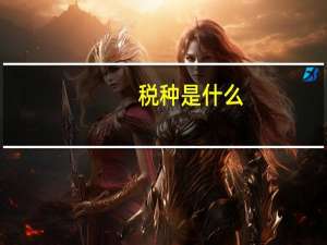 税种是什么