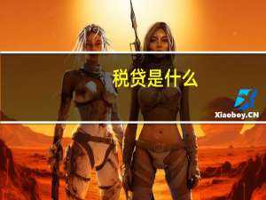 税贷是什么