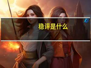 稳评是什么