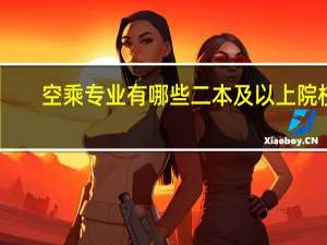 空乘专业有哪些二本及以上院校。报考要求 证书 就业情况等 求介绍10
