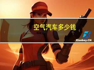 空气汽车多少钱