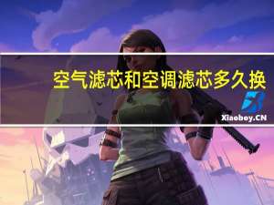 空气滤芯和空调滤芯多久换