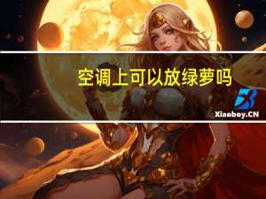 空调上可以放绿萝吗