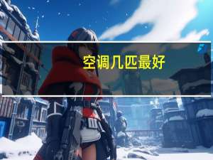 空调几匹最好