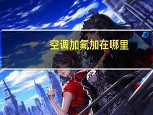 空调加氟加在哪里