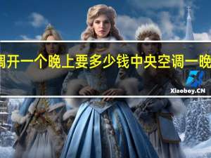 空调开一个晚上要多少钱 中央空调一晚上多少钱