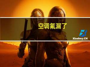 空调氟漏了