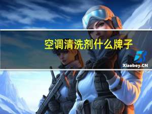 空调清洗剂什么牌子