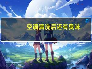 空调清洗后还有臭味