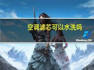 空调滤芯可以水洗吗