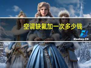 空调缺氟加一次多少钱