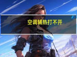 空调辅热打不开