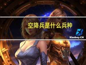 空降兵是什么兵种