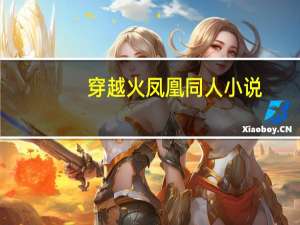 穿越火凤凰同人小说（穿越影视同人小说）