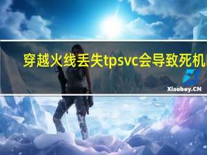 穿越火线丢失tpsvc会导致死机吗（穿越火线丢失tpsvc exe）
