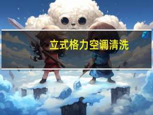 立式格力空调清洗