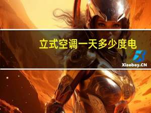 立式空调一天多少度电