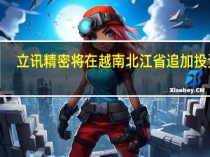 立讯精密将在越南北江省追加投资3.3亿美元