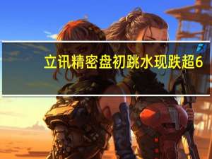 立讯精密盘初跳水 现跌超6%