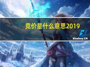 竞价是什么意思2019（竞价是什么意思）