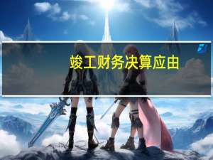竣工财务决算应由( )编制。