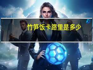 竹笋饭卡路里是多少