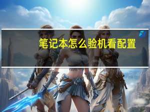 笔记本怎么验机看配置（笔记本怎么验机）