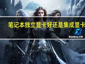 笔记本独立显卡好还是集成显卡好（独立显卡好还是集成显卡好）
