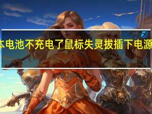 笔记本电池不充电了 鼠标失灵 拔插下电源又恢复正常