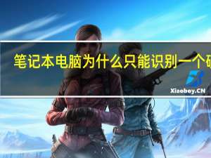 笔记本电脑为什么只能识别一个硬盘。