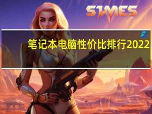 笔记本电脑性价比排行2022（笔记本电脑性价比）