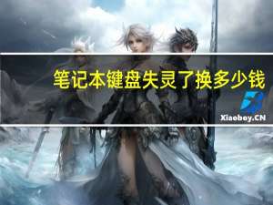 笔记本键盘失灵了换多少钱（笔记本键盘失灵了怎么办）