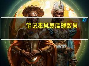 笔记本风扇清理效果（笔记本风扇清理）