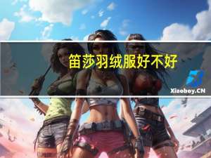 笛莎羽绒服好不好