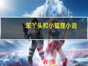 笨丫头和小狐狸小说（笨丫头和小狐狸）