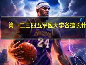 第一 二 三 四 五军医大学各擅长什么