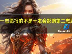 第一志愿报的不是一本会影响第二志愿录取吗