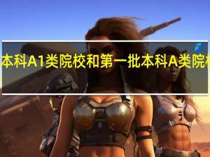 第一批本科A1类院校和第一批本科A类院校有什么区别