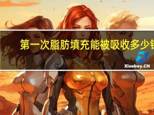 第一次脂肪填充能被吸收多少钱(脂肪填充一次能成功吗)