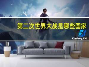 第二次世界大战是哪些国家