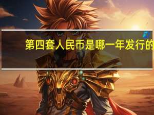 第四套人民币是哪一年发行的