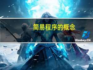 简易程序的概念